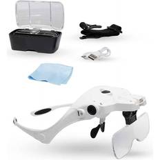 LightCraft LED Magnifier Spectacles & Headband