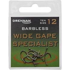 Drennan Wide Gape Specialist Barbless Hooks Size 6