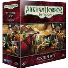 Fantasy Flight Games Arkham Horror The Card Game The Scarlet Keys Investigator Expansion Horror Mystery Game Cooperative Card Game Ages 14 1-4 Players Avg. Playtime 1-2 Hours Made