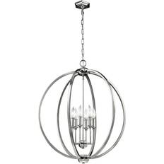 Loops 6 Bulb Pendant Lamp