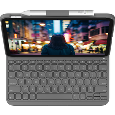 Apple iPad 10.2 Keyboards Logitech Slim Folio Keyboard and folio case (English)