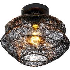 QAZQA Oriental Ceiling Flush Light 25cm