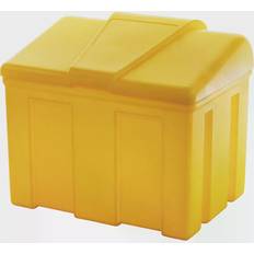 Yellow Storage Boxes EUROKRAFTbasic grit container, capacity 110 yellow Storage Box