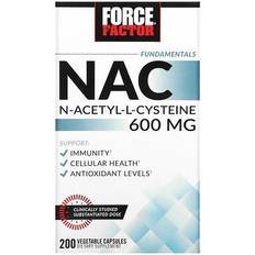 Force Factor NAC N-Acetyl-L-Cysteine - Supports Immunity & Cellular Health 600 MG