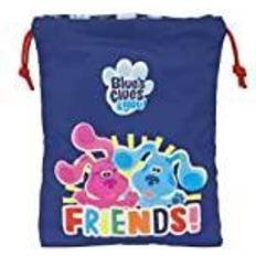 Safta Unisex barnartikel Blues Clues snacksväska, flerfärgad, M, Flerfärgad, Medium