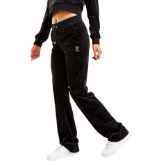 Juicy Couture S Trousers Juicy Couture Diamante Velour Track Pants