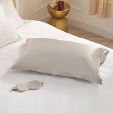 ESPA Oxford Edge Silk Pillow Case Grey