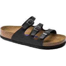 Birkenstock Florida Soft Footbed Oiled Leather - Black