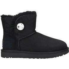 UGG Mini Bailey Button Bling - Black