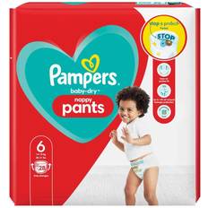 Pampers size 6 Pampers Baby Dry Nappy Pants Size 6