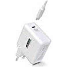 Urban-Factory Wall Charger USB C Cable GSC65UF White