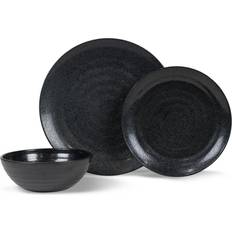 Kampa Ebony 12 Piece Melamine Set