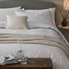 Bedeck Thea Set Single Duvet Cover Beige, White