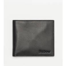 Barbour Colwell Leather Billfold Wallet - Black