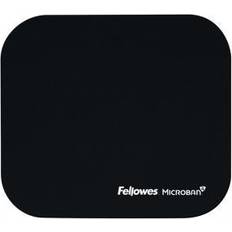 Fellowes Microban Antibacterial Mouse Mat Black