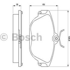 Bosch Brake Pad Set, disc brake