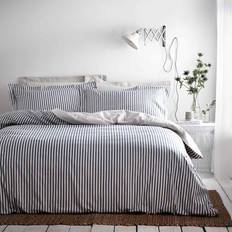 The Linen Yard Hebden Duvet Cover Grey, Blue (26x22cm)