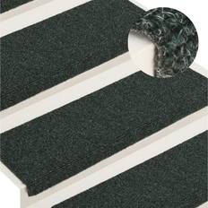 vidaXL Stair Mats Brown