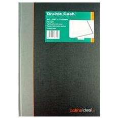 Collins Ideal A4 Book Double Cash Pages Double