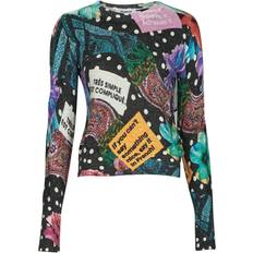 Desigual Women Jumpers Desigual Soft Polka dot and Paisley Sweatshirt