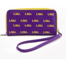 Eagles Wings LSU Tigers Zip-Around Wristlet