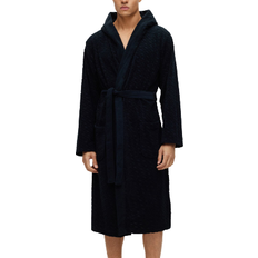 HUGO BOSS Blue - Men Sleepwear HUGO BOSS Monogram Pattern Dressing Gown