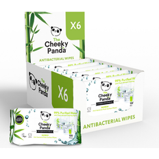 The Cheeky Panda Biodegradable Multipurpose Wipes 100 (6 Pack) 706117
