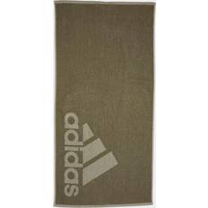 Adidas Small Bath Towel Silver, Green