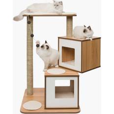 Hrse Vesper Cat Double, Walnut, 52048