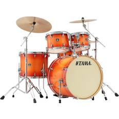 Tama Superstar Classic 5-Piece Shell Pack With 22" Bass Drum Tangerine Lacquer Burst