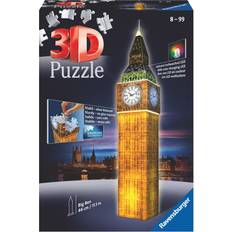 Family Puzzle 3D-Jigsaw Puzzles Ravensburger Big Ben Night Edition