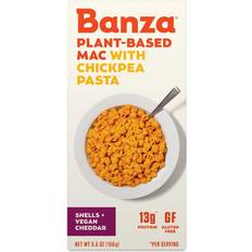 Sugar Free Pasta, Rice & Beans Banza Plant-Based Chickpea Mac & Cheese Vegan Cheddar