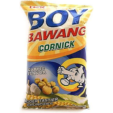 Sugar Free Snacks Boy Bawang Fried Corn Nuts Garlic