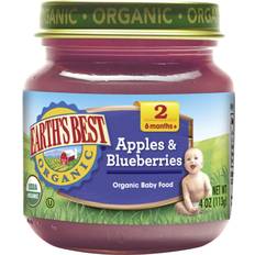 Earth's Best Organic Stage 2 Baby Food Apples