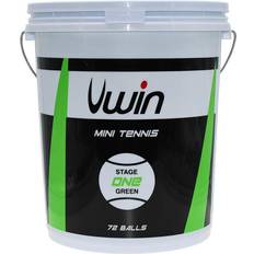 Uwin Stage 1 Green Tennis Balls Bucket of 72 balls