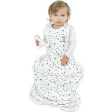 Woolino 4 Season Toddler Sleep Bag In Star White Gray 2T-4T