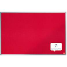 Red Bulletin Boards Nobo Essence Felt Notice Board 900