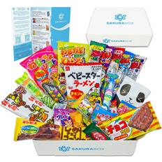 Sakura Gift Box Japanese Snacks & Candy 30pcs