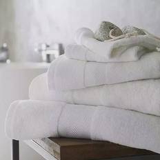 Bianca Fine Linens Silk Bath Towel White