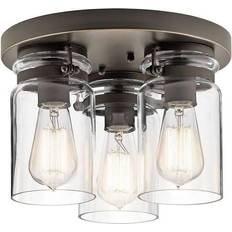 Brinley 3 Mount Ceiling Flush Light