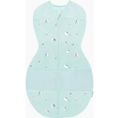 Happiest Baby SleepeaÂ 5-Second Swaddle Teal Planets