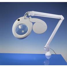 LightCraft Slim-Line LED Magnifier Table Lamp