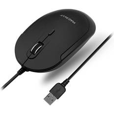 Macally Mouse Wired, Silent USB