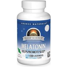 Melatonin 5 Source Naturals Melatonin Sublingual Peppermint 5