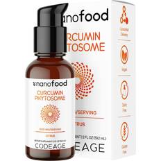 Codeage Nanofood Liposomal Liquid Curcumin Turmeric Citrus