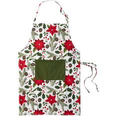 DII Christmas Collection Chef Holiday Apron Multicolour, Green