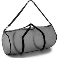 Champion Sports Mesh Duffle Bag, Black