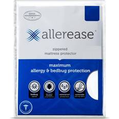 Allerease Maximum Zippered Mattress Cover White