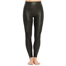 Spanx Faux Leather Moto Leggings