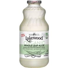 Lakewood Organic Whole Leaf Aloe Fresh Pressed Juice Lemon